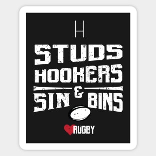 Studs, Hookers & Sin Bins Sticker